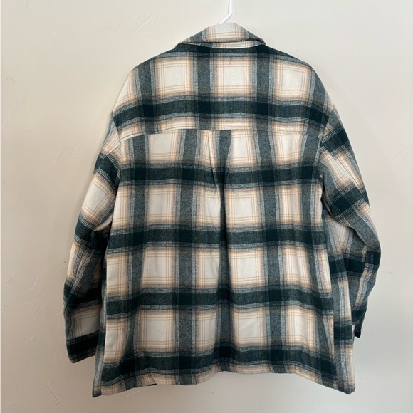 Plaid Button-Up Jacket - Picture 5 of 5